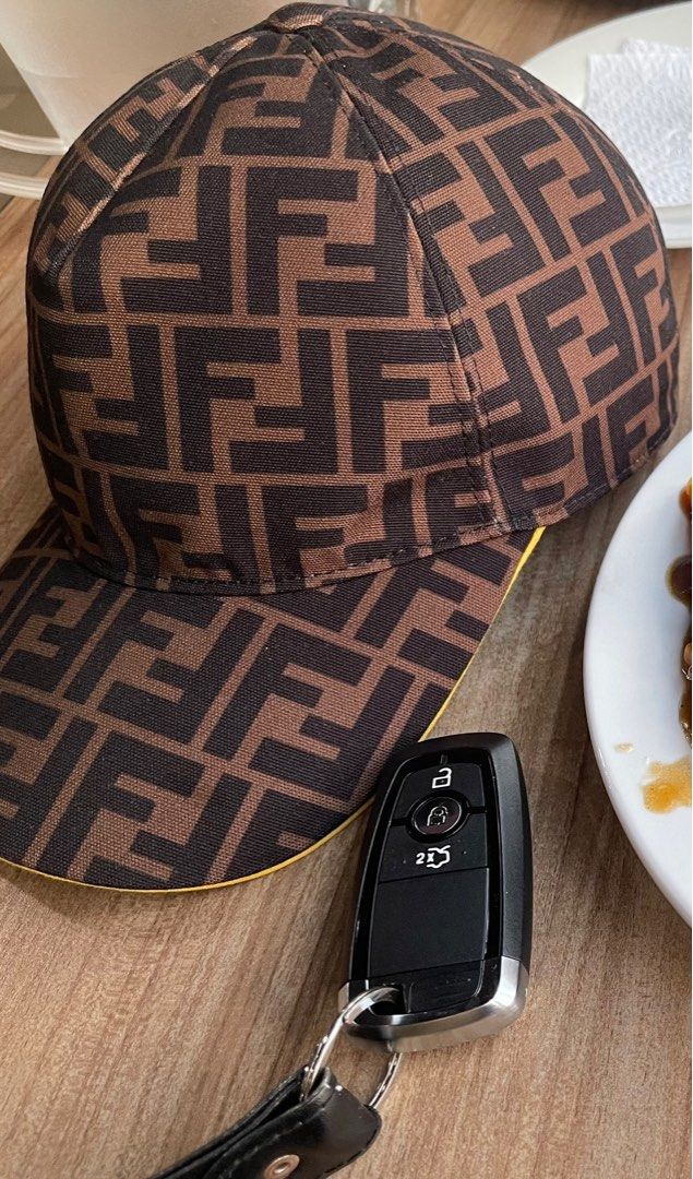 Fendi logo hat Clearance
