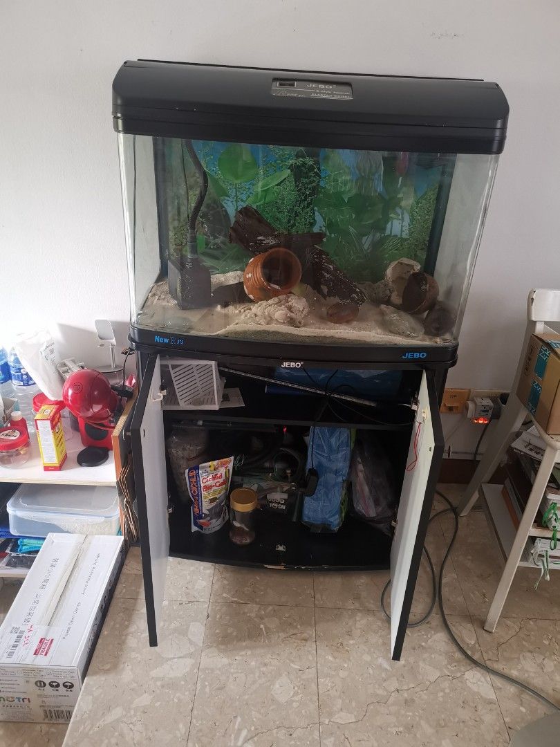Jebo fish shop tank