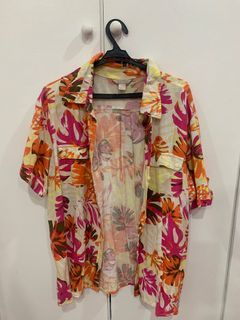 Floral polo