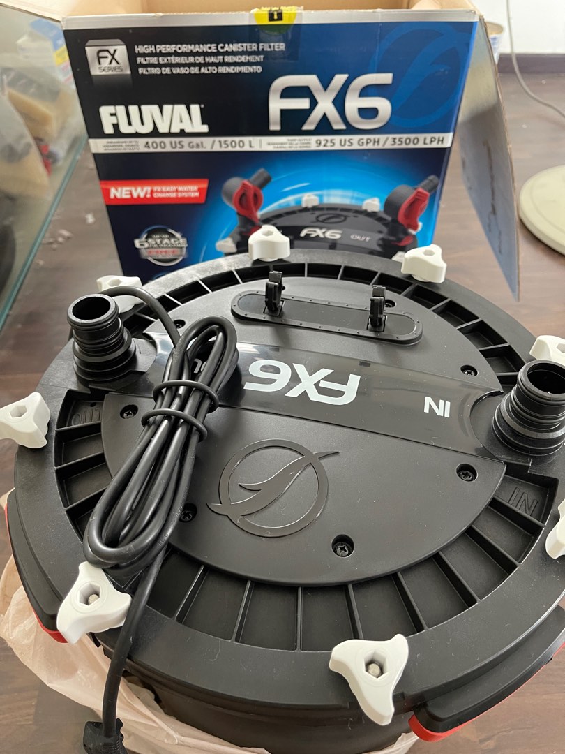 fluval fx6 keeps stopping