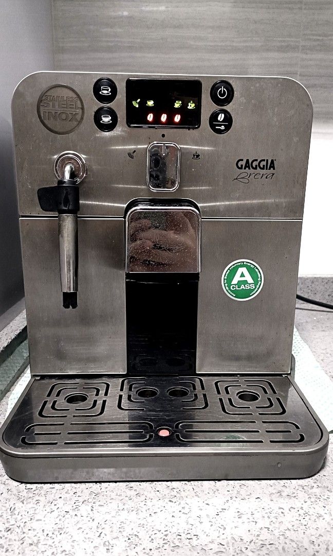 Gaggia brera bean to cup coffee machine top