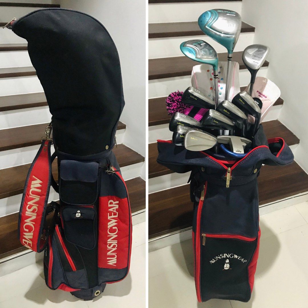 Golf Set Ladies MIZUNO Driver Mizuno Eurus 2017 18 Iron Mizuno Mira 7pcs Wood 5 Mizuno Eurus Rescue Mizuno Presage Putter Brains Golf Bag