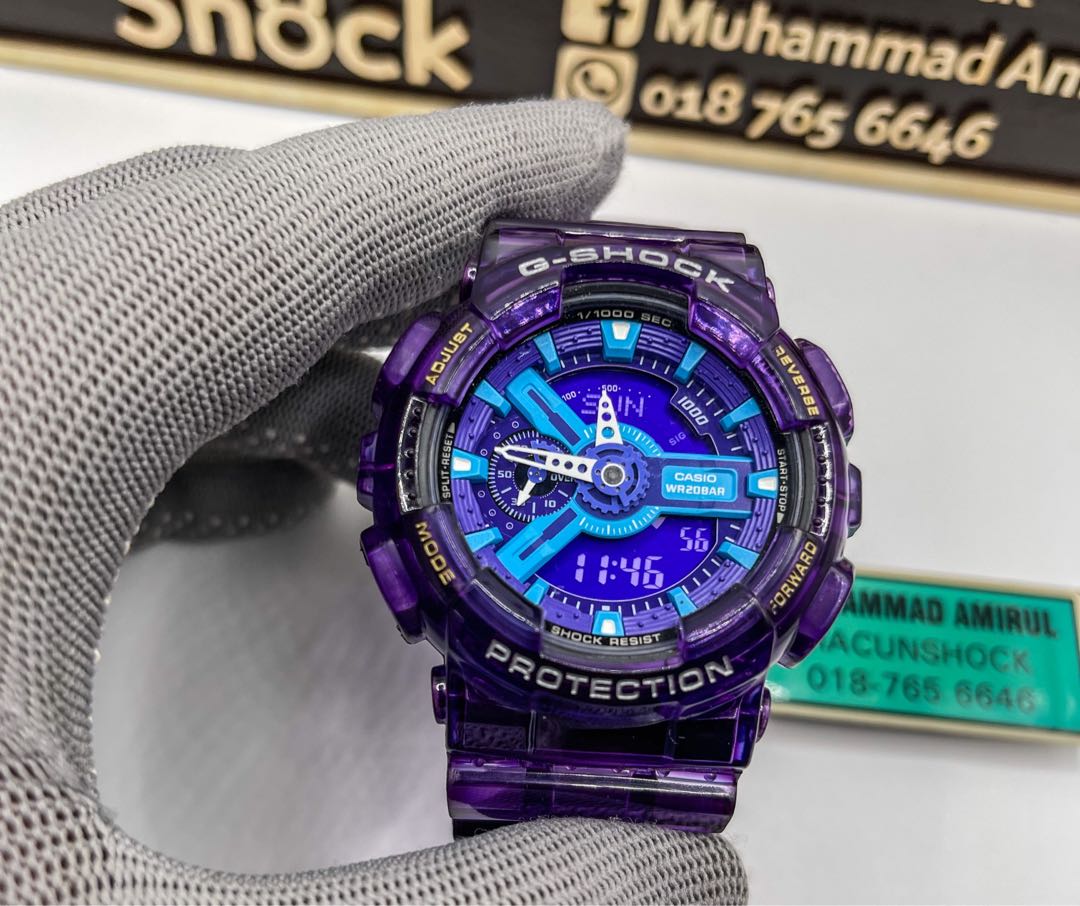 G shock ga 110 purple hotsell