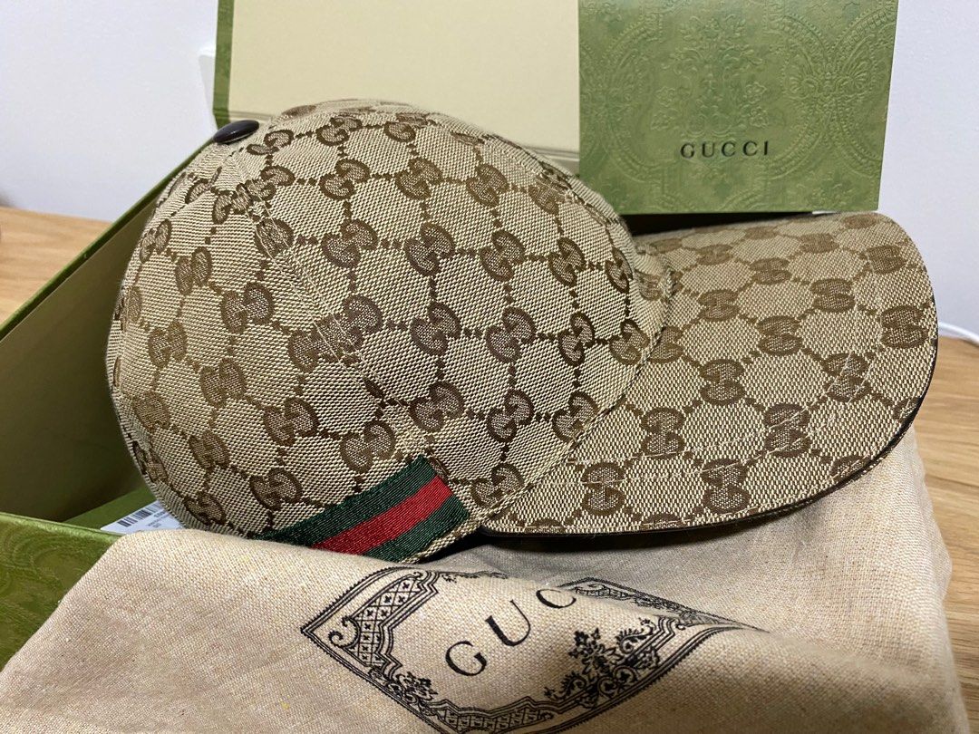 Gucci Gg Canvas Baseball Cap Hat Size L Authentic From JAPAN
