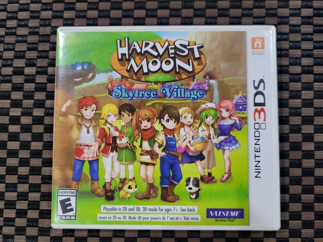 Harvest Moon Skytree Village Nintendo 2DS 3DS