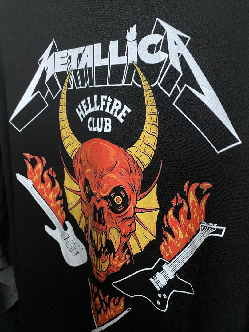 Hellfire Club Metallica Special Edition, Women's Fashion, Tops, Shirts