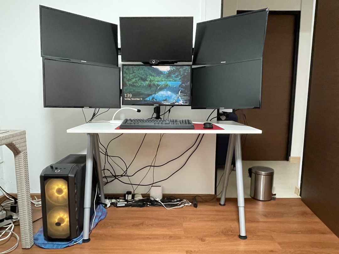 High spec computer and multi display set for trader/gamer, Computers ...
