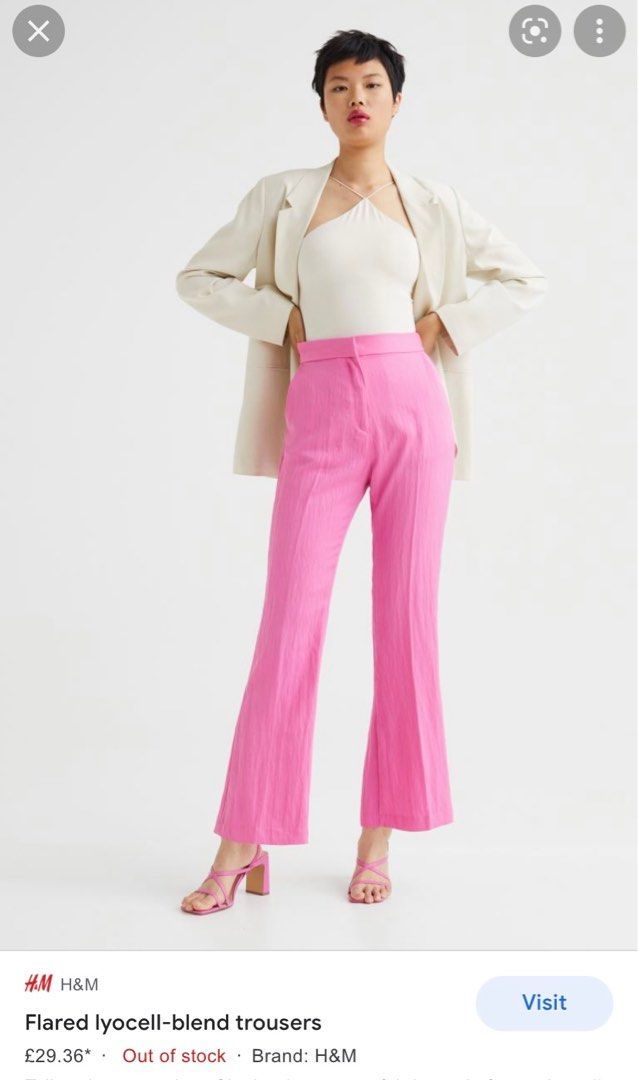 H and outlet m pant
