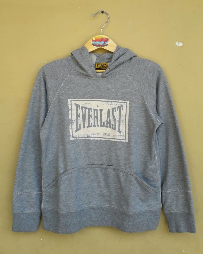 Hoodie everlast original Fesyen Pria Pakaian Baju Luaran di