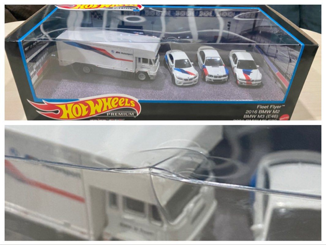 Hot Wheels BMW Fleet Flyer Diorama Box Set, Hobbies & Toys, Toys & Games on Carousell