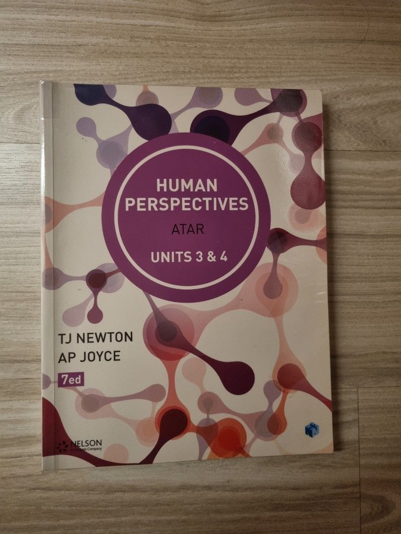 Human Perspectives AUSMAT ATAR Human Biology Unit 3&4 Textbook, Hobbies & Toys, Books