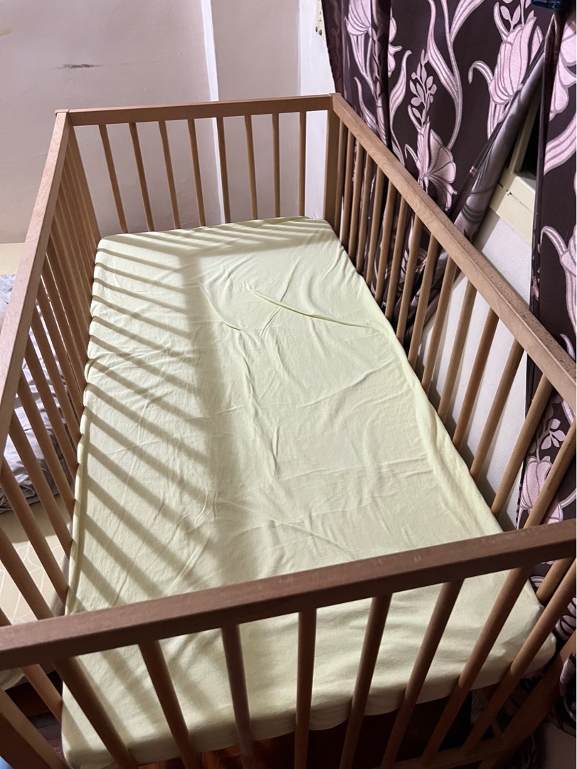 Ikea Baby Cot Sniglar, Babies & Kids, Baby Nursery & Kids Furniture