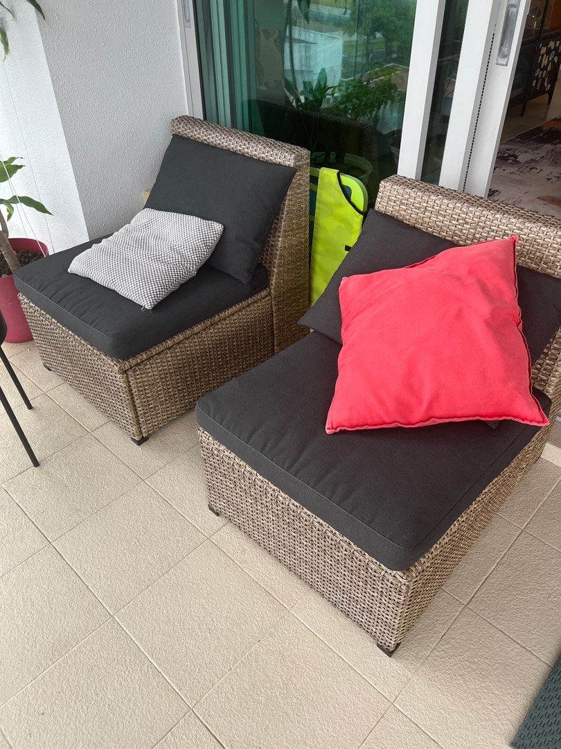 IKEA outdoor set, Furniture & Home Living, Outdoor Furniture on Carousell