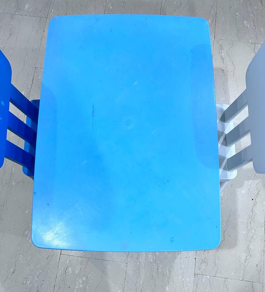 IKEA table and 2 chair, Furniture & Home Living, Furniture, Tables