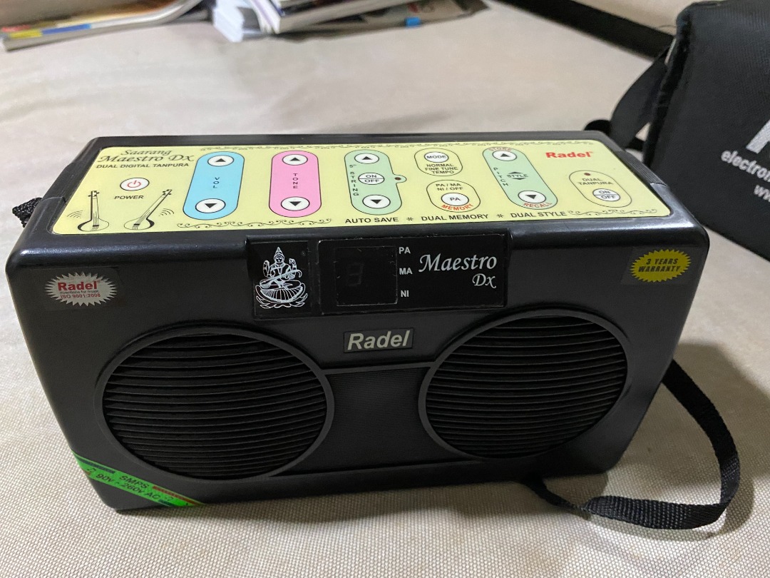 Indian Musical Shruti Box Tanpura Radel Shruti Box Nano Zx