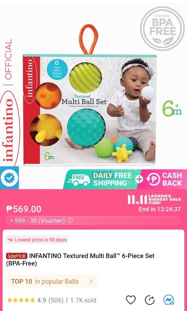 Infantino multi ball best sale set