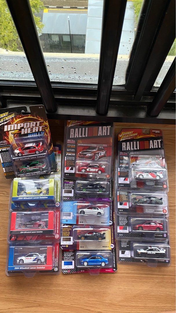 Johnny lightning Evo 9 set, Hobbies & Toys, Toys & Games on Carousell