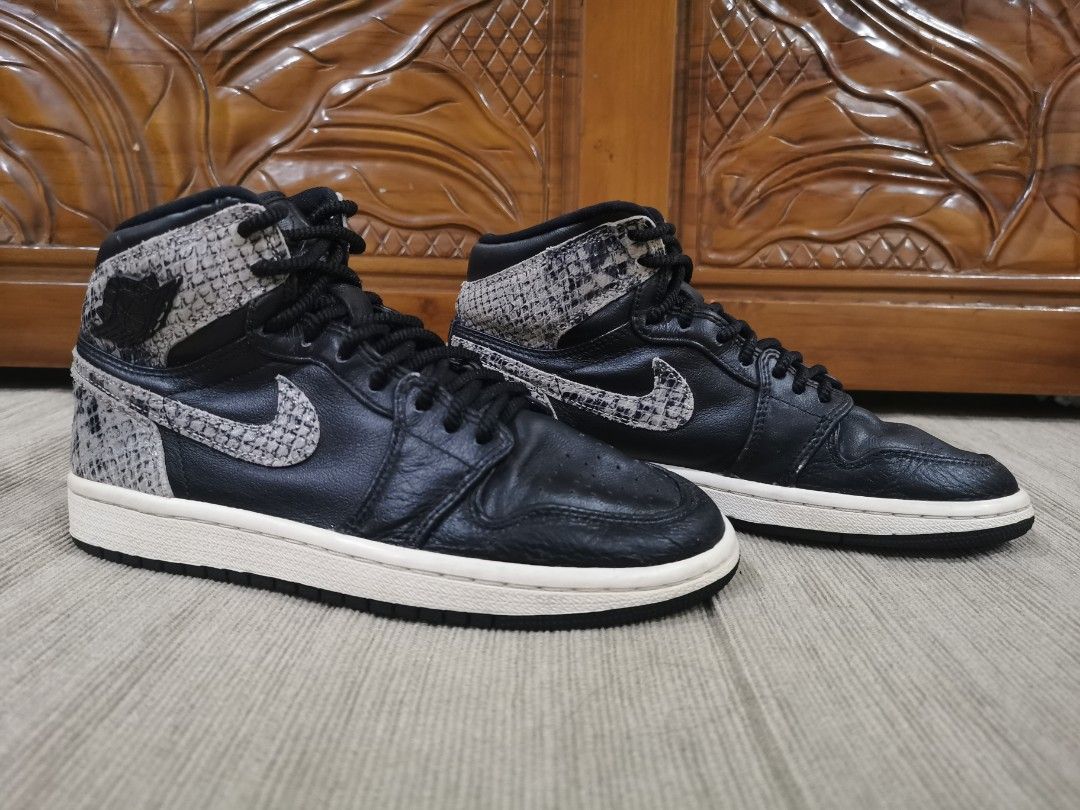 jordan 1 retro high black snake