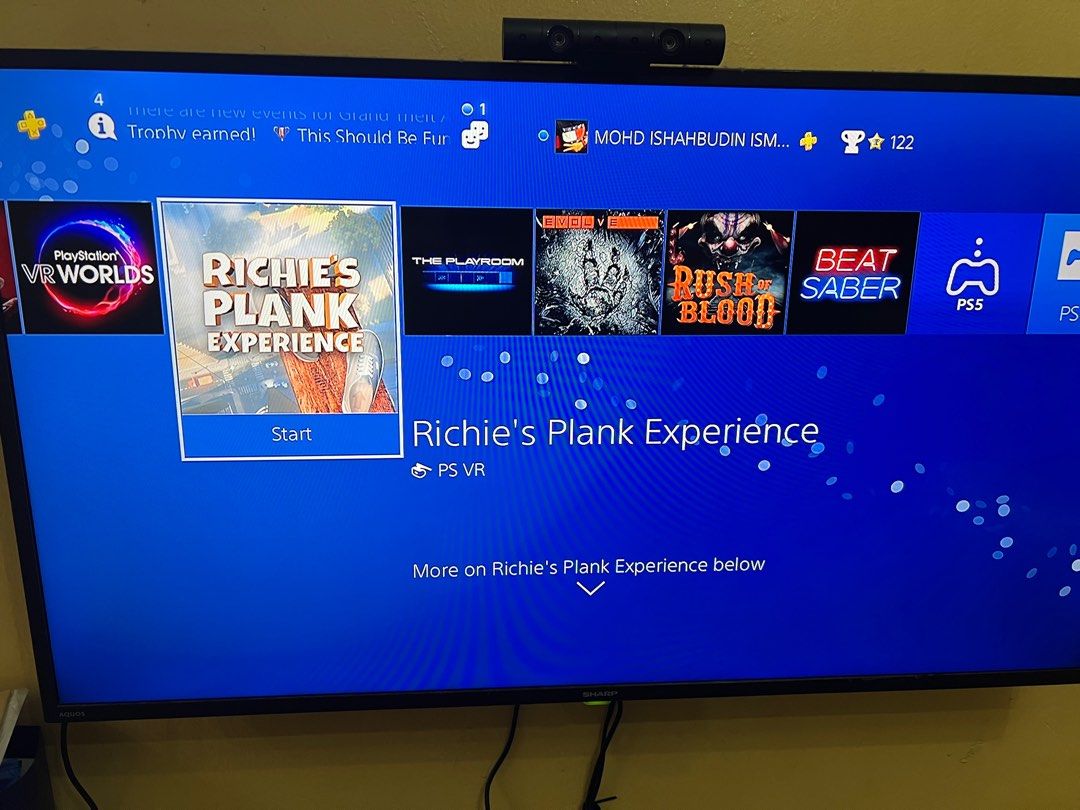 Richie's plank experience on sale ps4