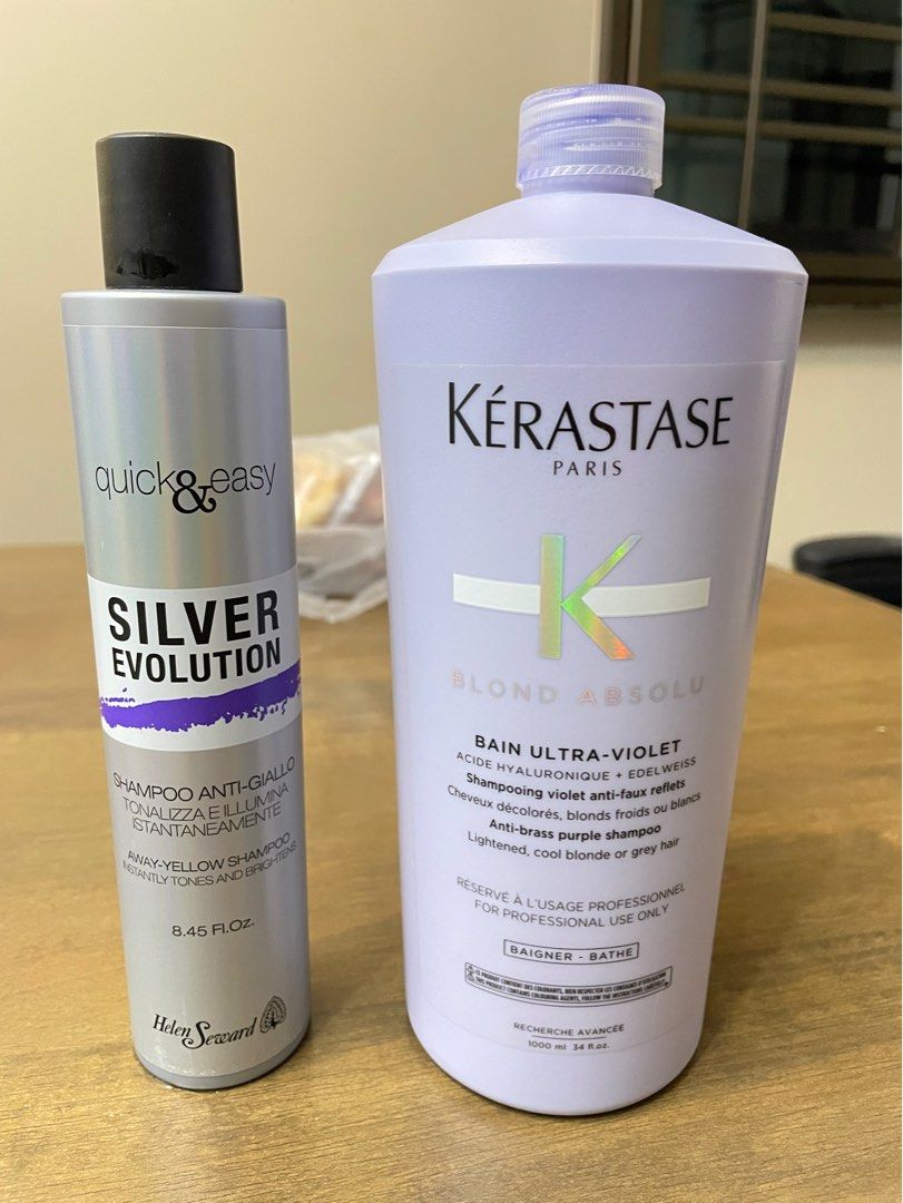 Kerastase Purple Shampoo 1000ml, Beauty & Personal Care, Hair on Carousell