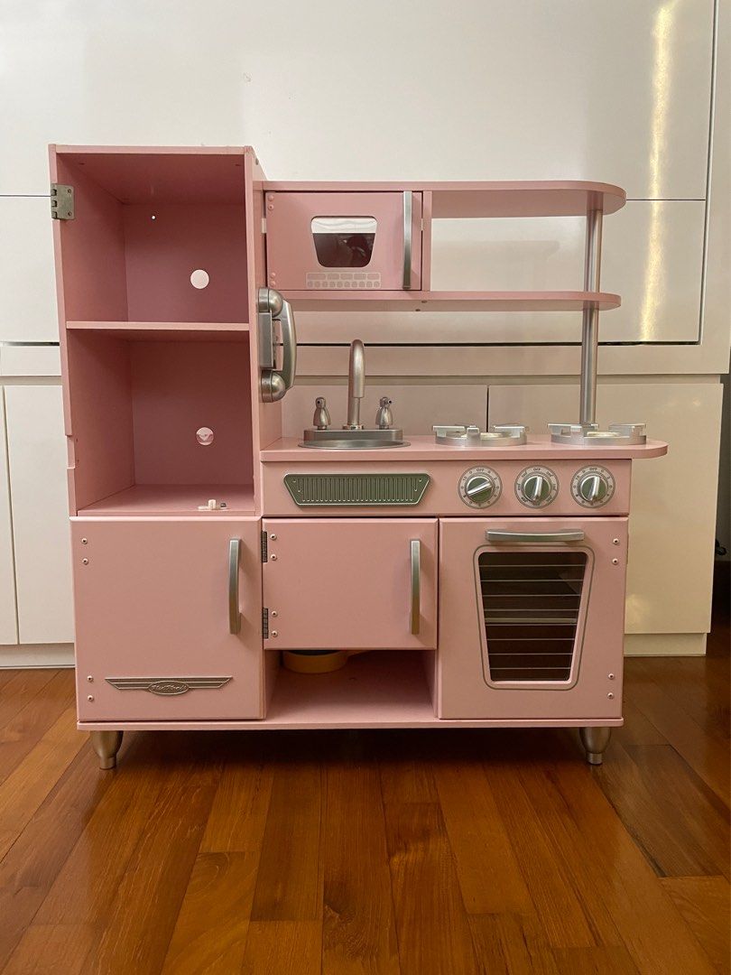 Kid Kraft - Pink Kitchen Set, Babies & Kids, Baby Nursery ...