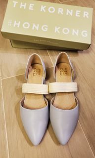 Korner Klip Sandals (Light Grey)