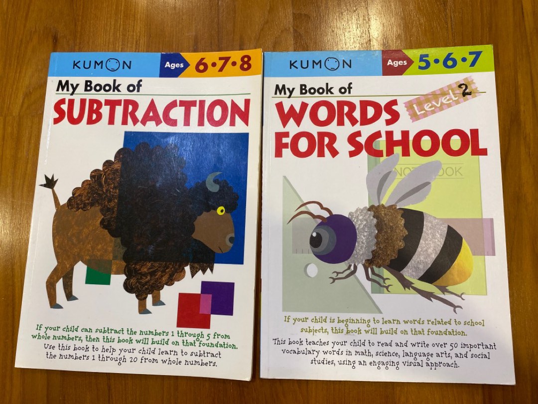 Kumon books, Hobbies & Toys, Books & Magazines, Children's Books on