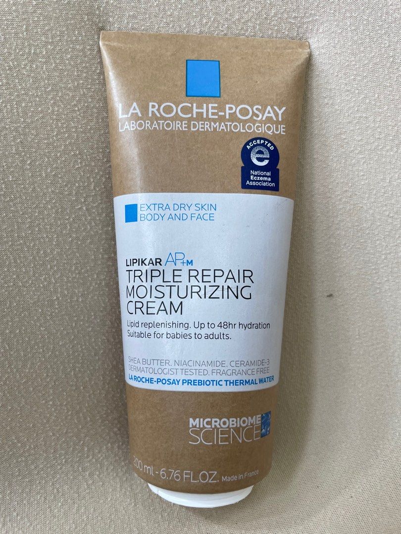 La roche posay AP+M triple repair moisturizing cream 200ml, 美容＆個人護理, 沐浴