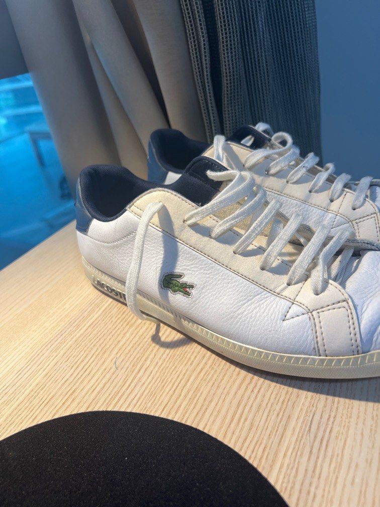Lacoste men s trainers Men s Fashion Footwear Sneakers on Carousell