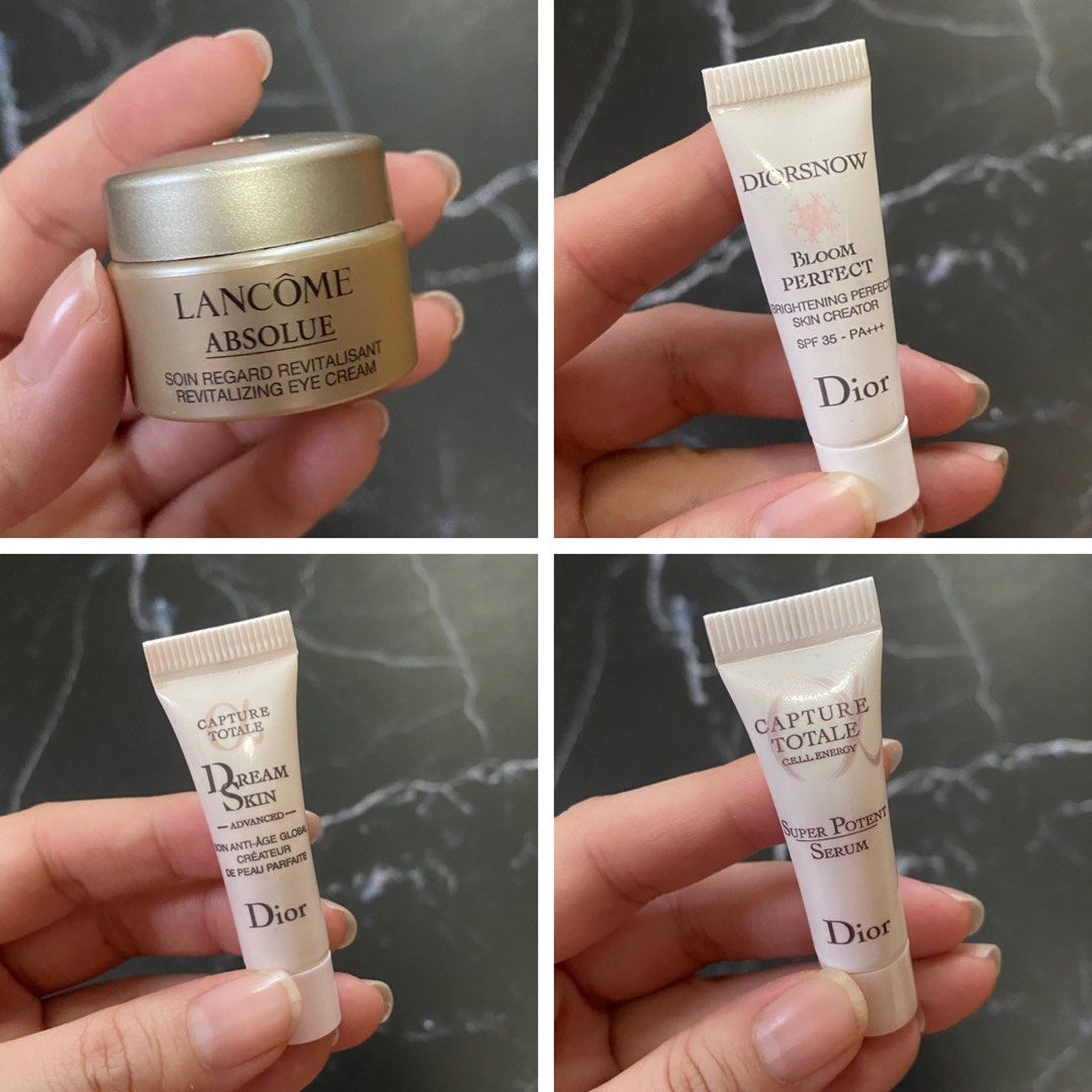 Lancome Absolute Eye cream Dior Genefique Clarins Ginseng Serum