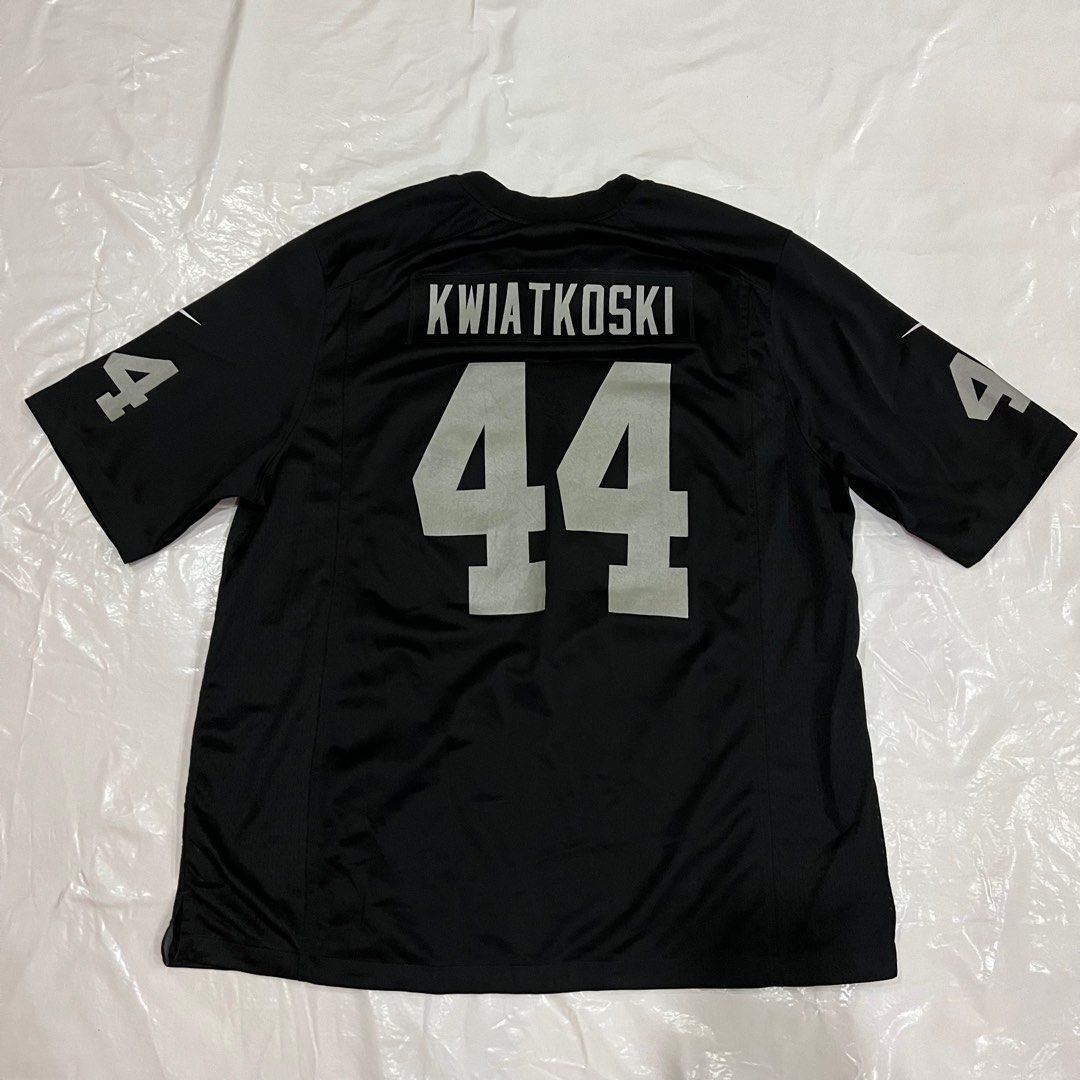 Las Vegas Raiders NFL Nick Kwiatkoski 44 Home Nike Jersey