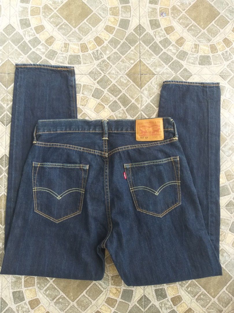 Levis 501 CT, Men's Fashion, Bottoms, Jeans on Carousell