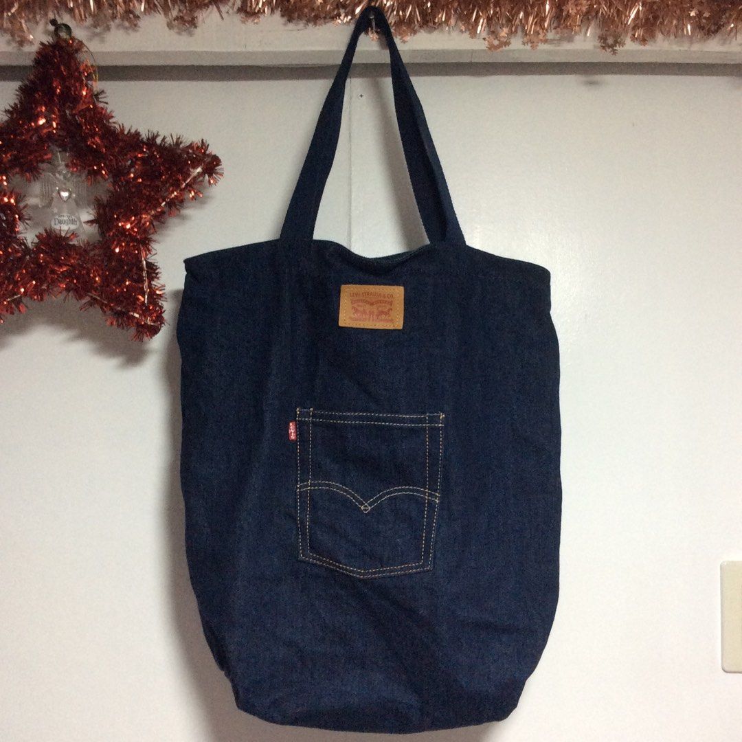 Levis Denim Tote Bag Luxury Bags Wallets on Carousell
