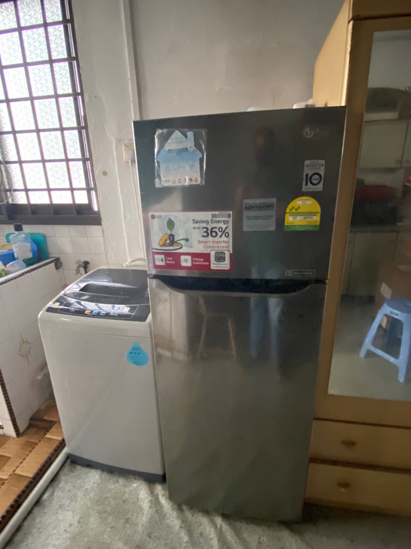 LG Ref and Midea Washing Machine, TV & Home Appliances, Kitchen