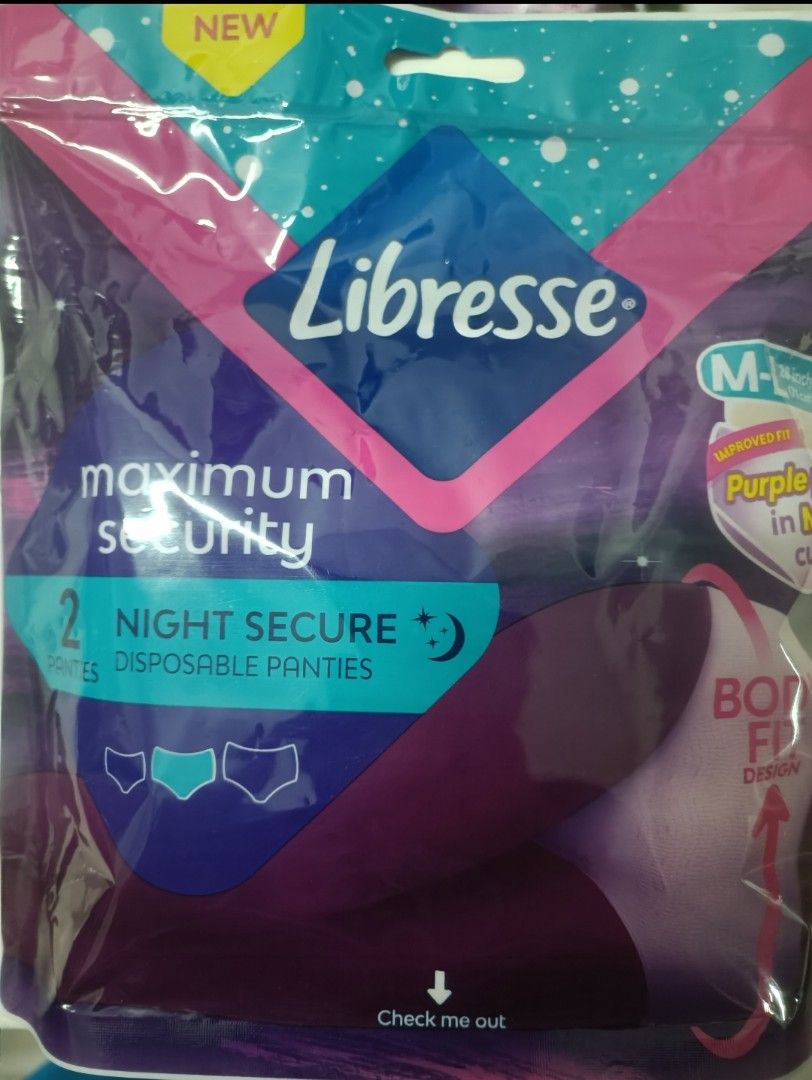 Libresse Disposable Panties, Beauty & Personal Care, Sanitary Hygiene