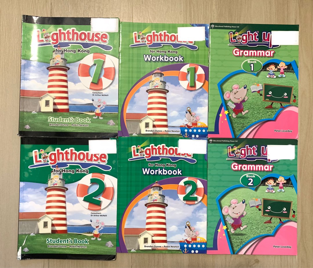 Lighthouse English Student’s Book 1A &1B, 興趣及遊戲, 書本 & 文具, 教科書 Carousell