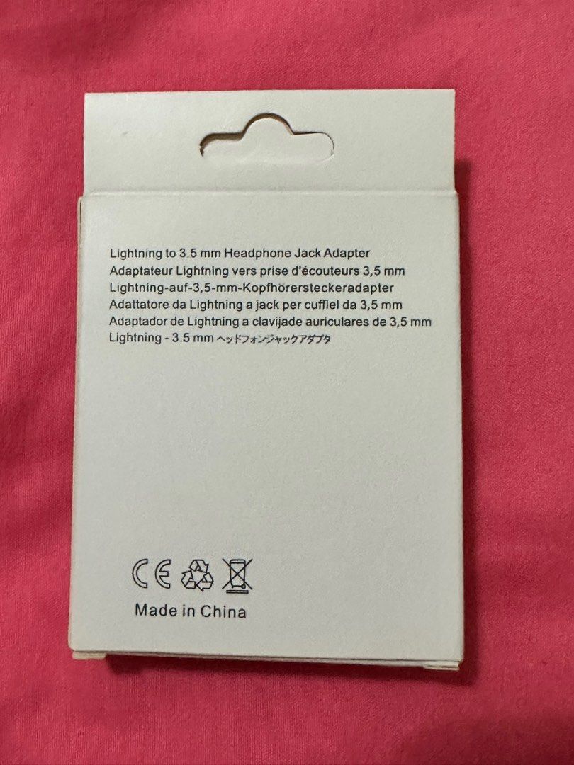 Lightning to Headphone Jack, Computers & Tech, Parts & Accessories