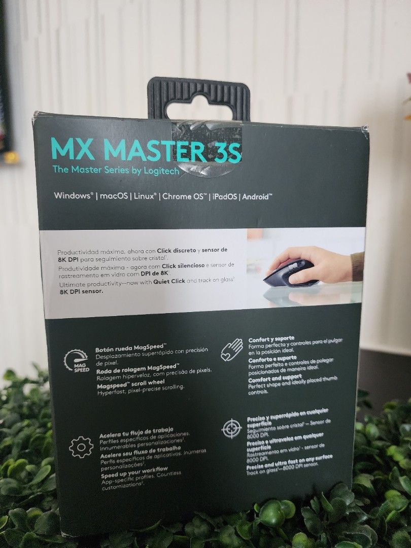 LOGITECH MX MASTER 3S, Computers & Tech, Parts & Accessories, Mouse