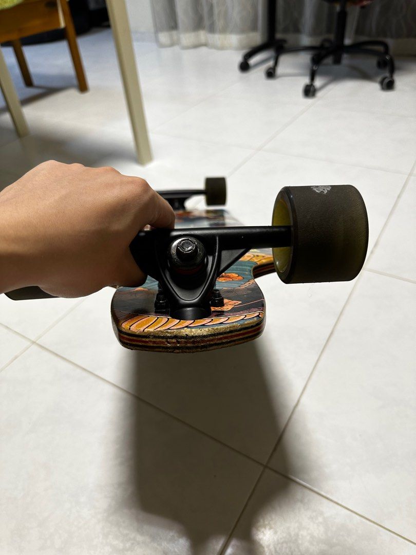 Longboard free ride downhill decathlon Japan 520, Sports Equipment