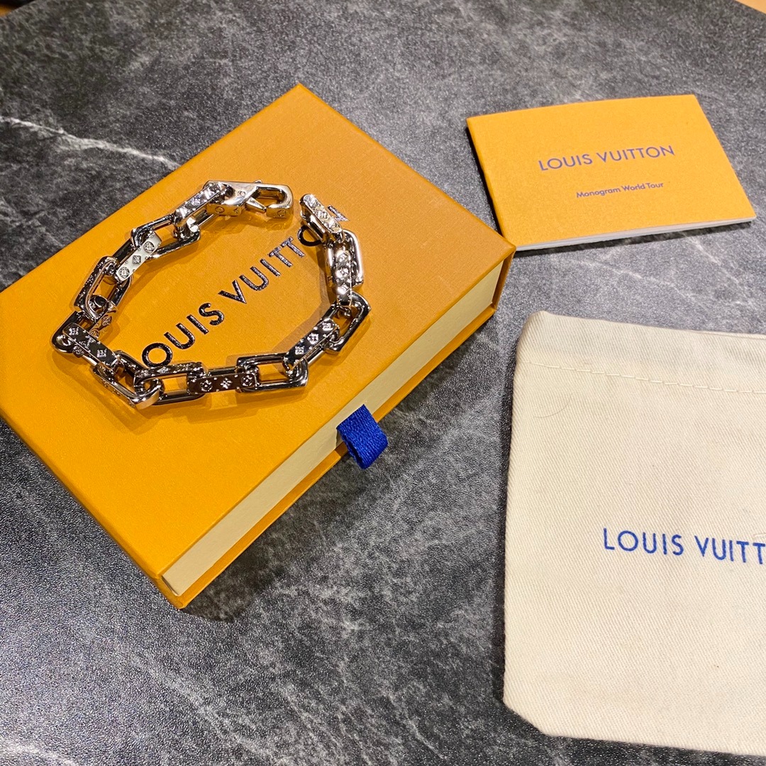 LV - Louis Vutton Digit Bracelet , Luxury, Accessories on Carousell