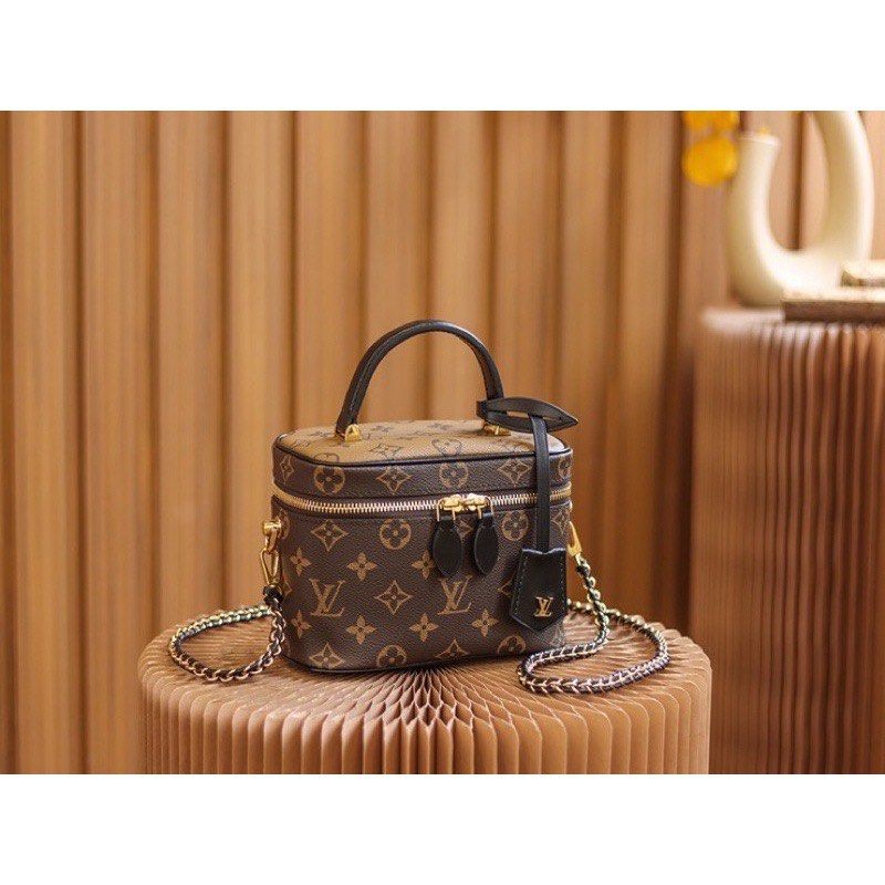 Handbags Louis Vuitton Vanity Bag PM Louis Vuitton Monogram