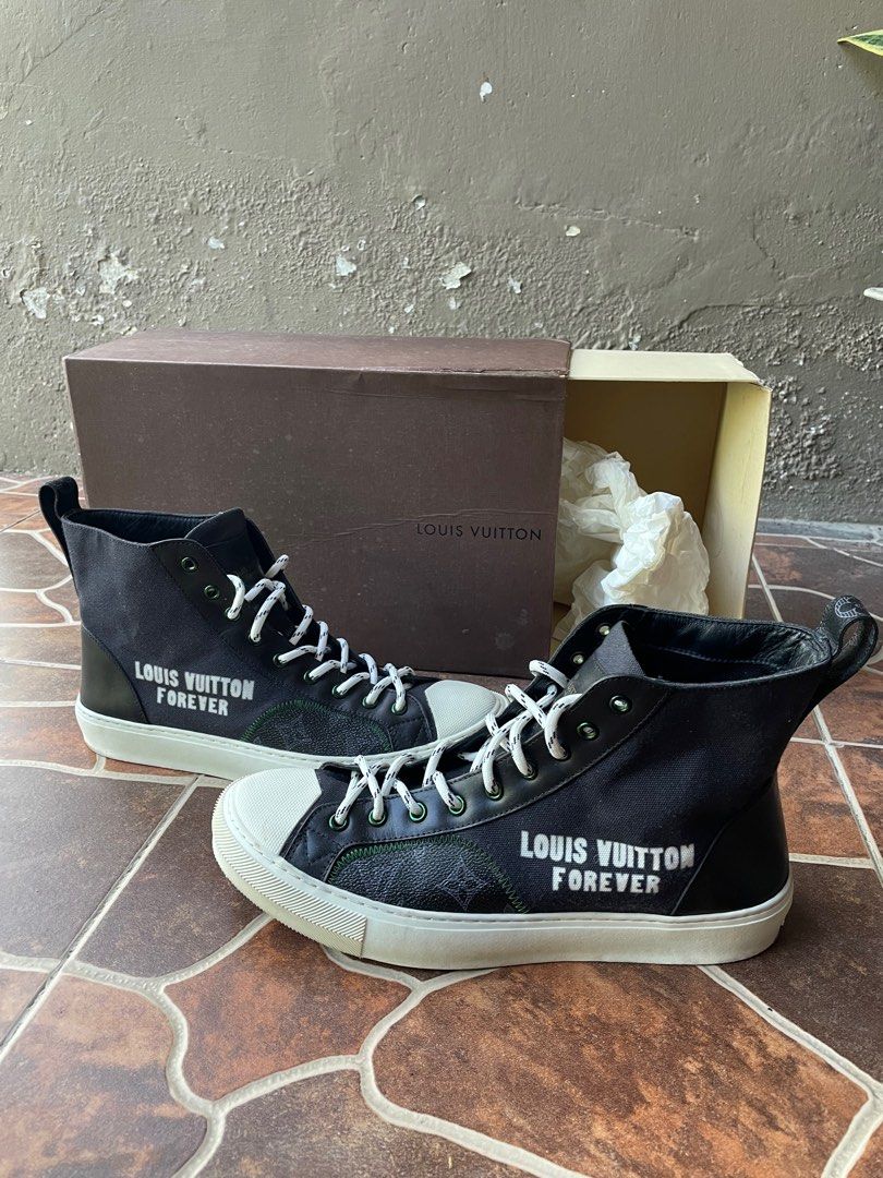 sepatu louis vuitton original / sepatu lv sneakers lv sepatu gucci hermes / terbaru  sepatu louis vuitton original