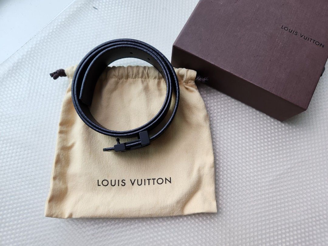 Louis Vuitton Aerogram 35mm Belt, Men's Fashion, Watches