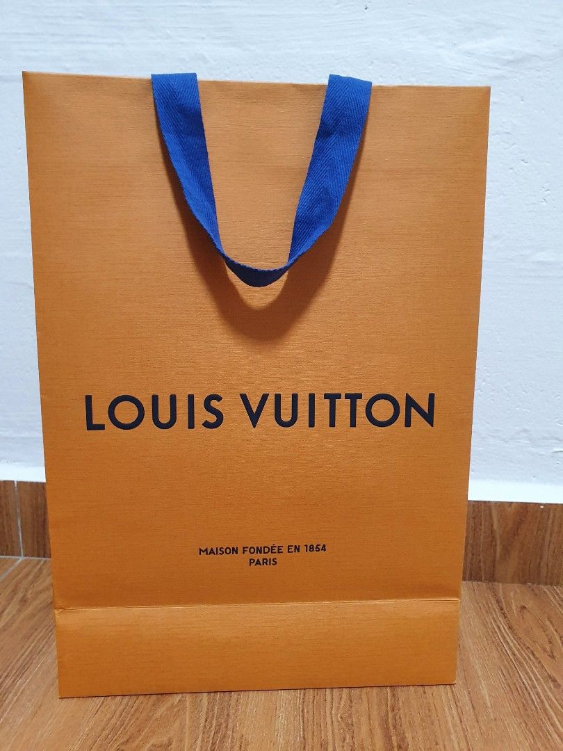 LV Paper bag, Luxury, Accessories on Carousell