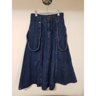 major made 瑪菲斯 吊帶牛仔長裙 牛仔 長裙