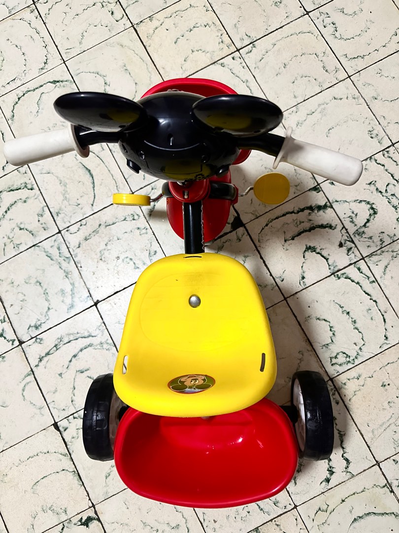Mickey Mouse Bike, Hobbies & Toys, Toys & Games on Carousell