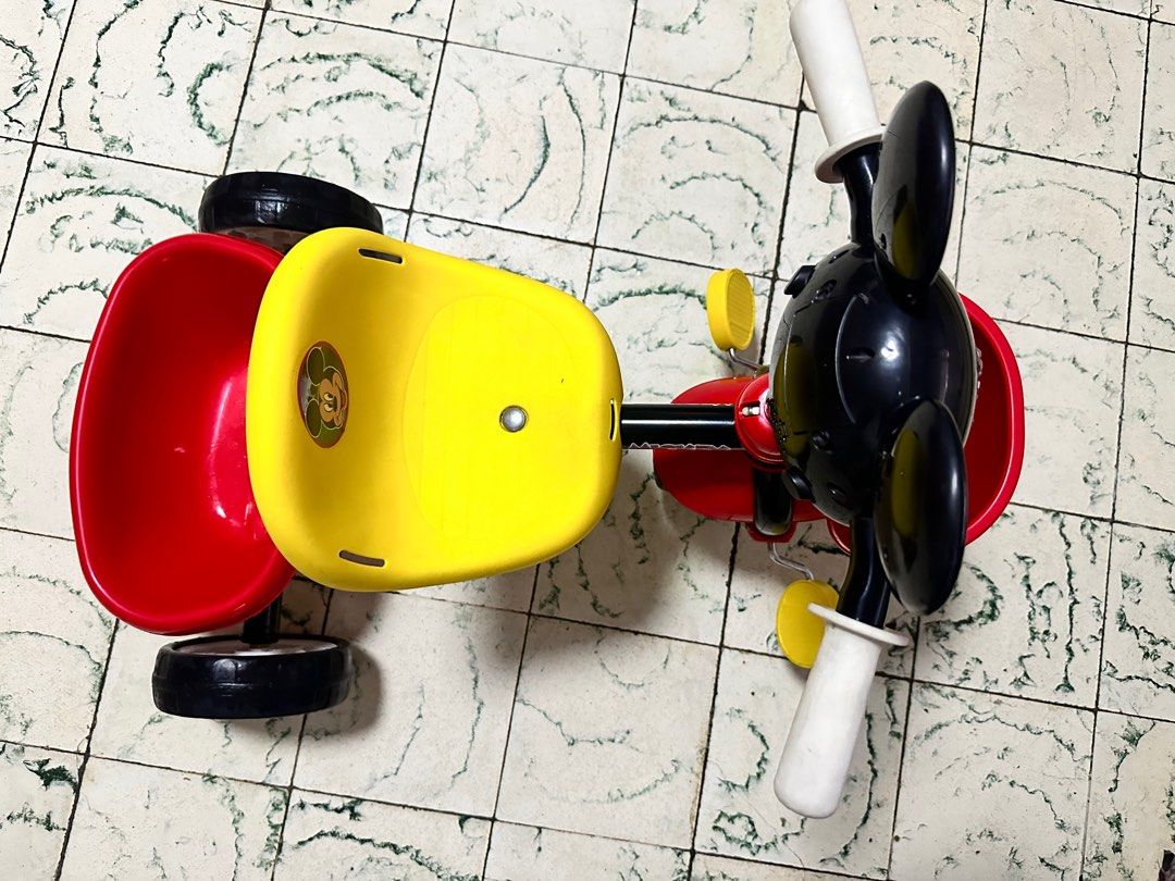 Mickey Mouse Bike, Hobbies & Toys, Toys & Games on Carousell
