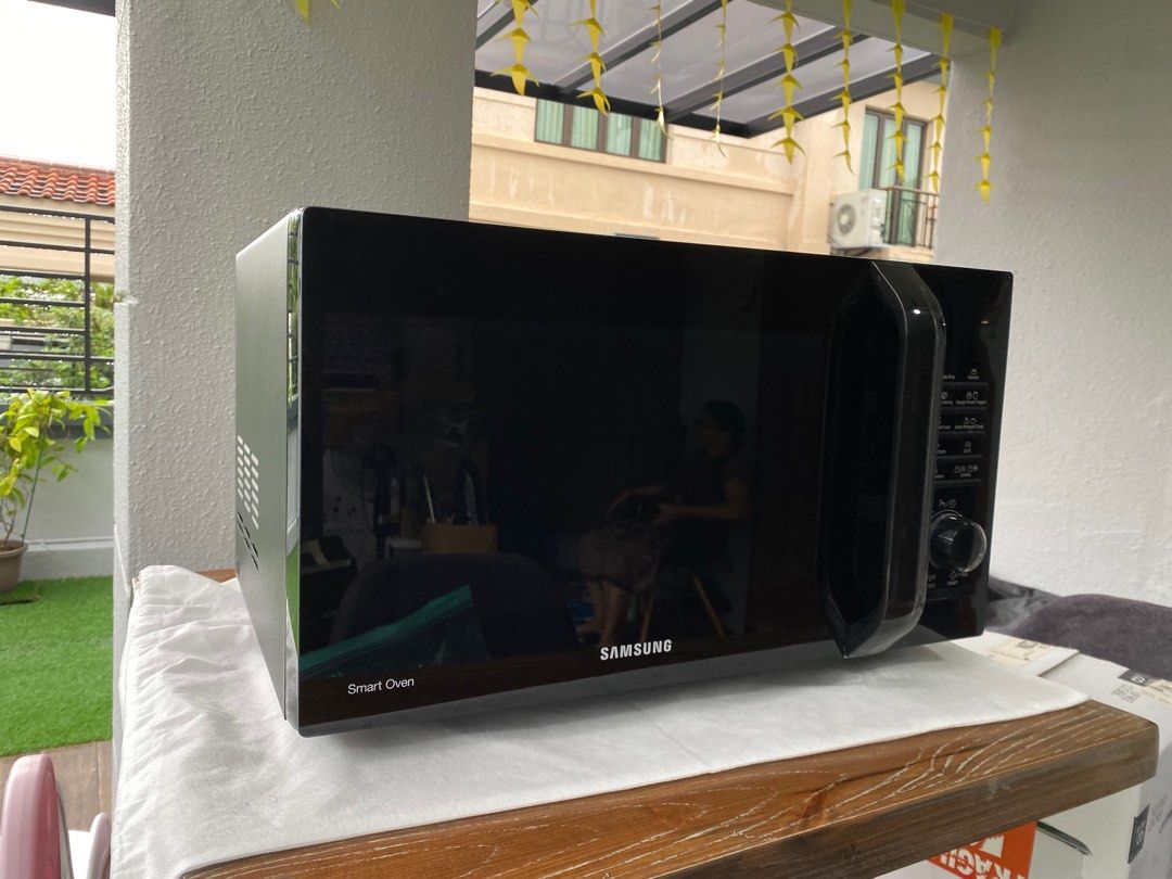 Microwave, Samsung Smart MC28H5135CK 28 Litres Slim Fry, TV & Home