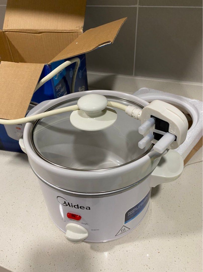 Midea Slow Cooker 1.8L NEW, TV & Home Appliances, Kitchen Appliances
