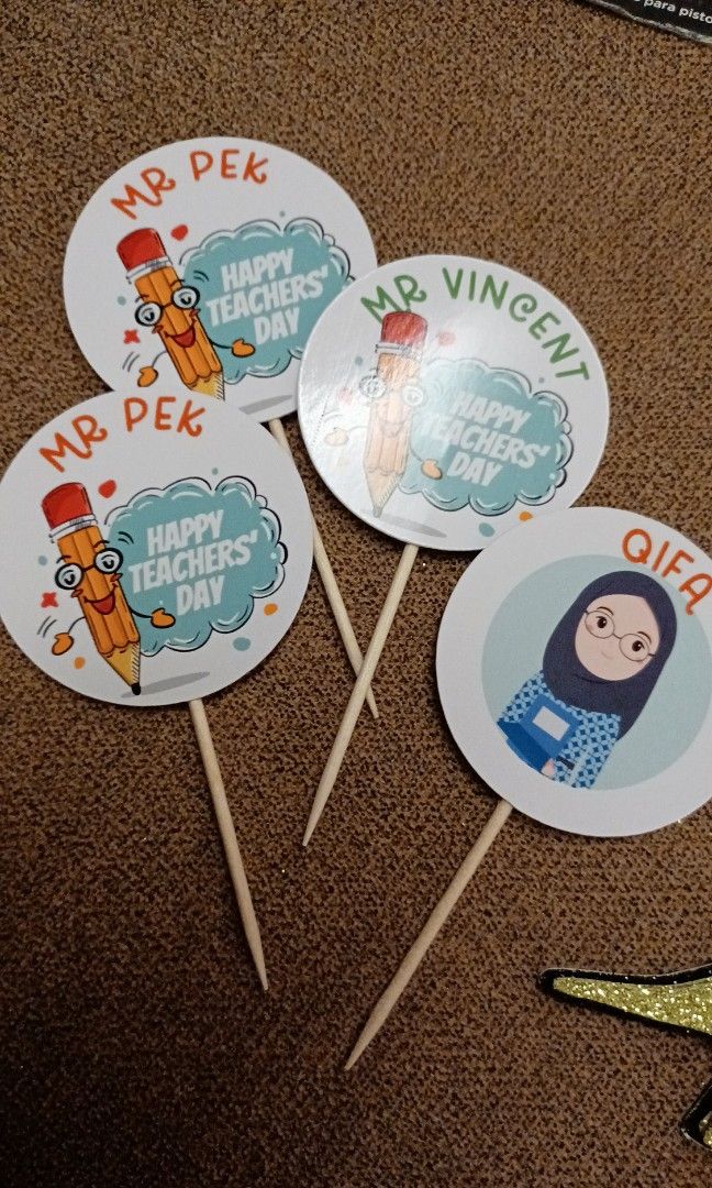 Mini Cupcake Toppers Hobbies Toys Stationery Craft Occasions mini-cupcake-toppers-hobbies-toys-stationery-craft-occasions